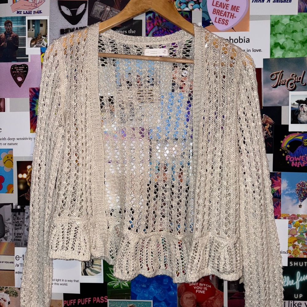 Cream Knit Sweater